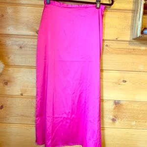 Midi Pink Skirt